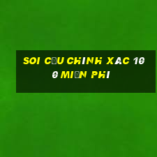 soi cầu chính xác 100 miễn phí