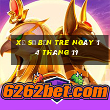 xổ số bến tre ngày 14 tháng 11