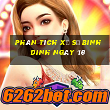 Phân tích Xổ Số binh dinh ngày 10