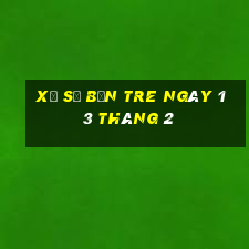 xổ số bến tre ngày 13 tháng 2