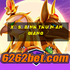 xổ số bình thuận an giang