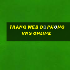 trang web dự phòng vns Online