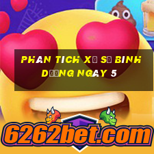 Phân tích Xổ Số bình dương ngày 5