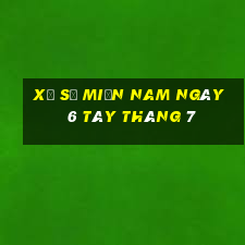 xổ số miền nam ngày 6 tây tháng 7