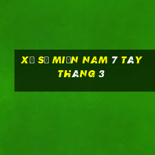 xổ số miền nam 7 tây tháng 3