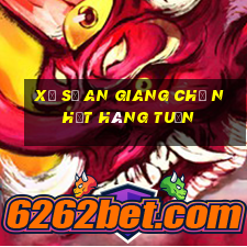 xổ số an giang chủ nhật hàng tuần