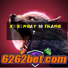 xổ số ngày 16 tháng 7