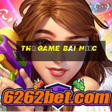 Thả game bài nước