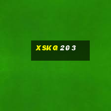 xskg 20 3