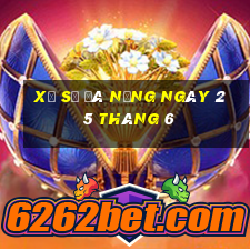 xổ số đà nẵng ngày 25 tháng 6