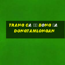 trang cá độ bóng đá dongtamlongan