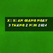 xổ số an giang ngày 3 tháng 2 năm 2024