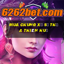 Mua chung xổ số thừa thiên huế