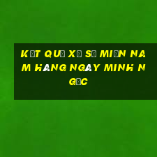 kết quả xổ số miền nam hàng ngày minh ngọc