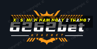 xổ số miền nam ngày 2 tháng 7