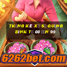 thống kê xổ số quảng bình từ 00 đến 99