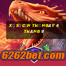 xổ số cần thơ ngày 6 tháng 9