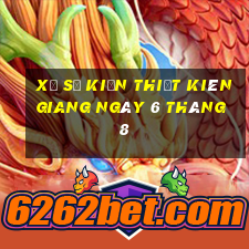 xổ số kiến thiết kiên giang ngày 6 tháng 8