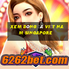 xem bóng đá việt nam singapore