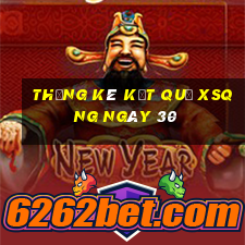 THỐNG KÊ KẾT QUẢ XSQNG ngày 30