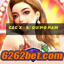 các xổ số quảng nam