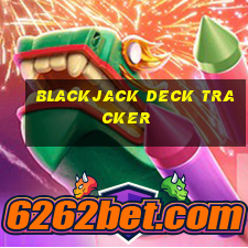 blackjack deck tracker