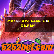 Max99 Xyz Game Bài Ku.Fun