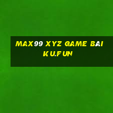 Max99 Xyz Game Bài Ku.Fun