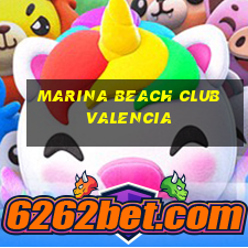 marina beach club valencia