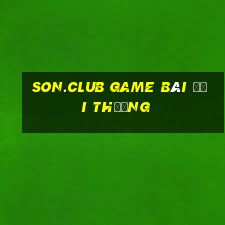 Son.Club Game Bài Đổi Thưởng