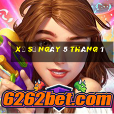 xổ số ngày 5 tháng 1