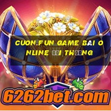 Cuon.Fun Game Bài Online Đổi Thưởng