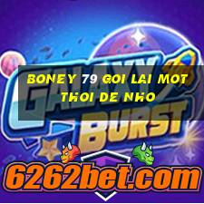 boney 79 goi lai mot thoi de nho