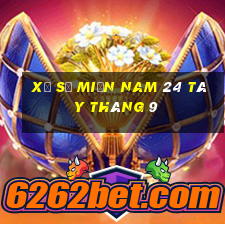 xổ số miền nam 24 tây tháng 9