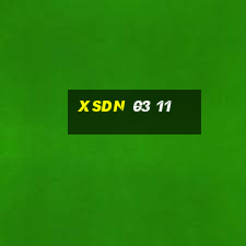 xsdn 03 11