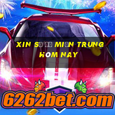 xin số đề miền trung hôm nay