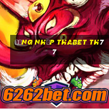 đăng nhập thabet th77