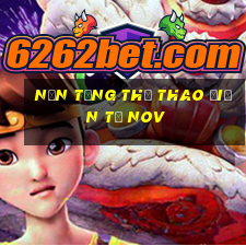 Nền tảng thể thao điện tử nov