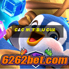 các mặt bầu cua