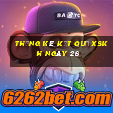 THỐNG KÊ KẾT QUẢ XSKH ngày 26