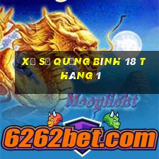 xổ số quảng bình 18 tháng 1