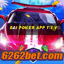 bài poker app Tải về