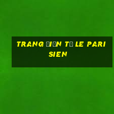 Trang điện tử Le Parisien