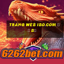 Trang web iBo.com đổ bộ