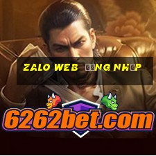 zalo web  đăng nhập