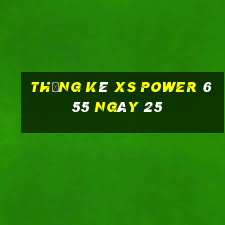 Thống kê XS power 6 55 ngày 25