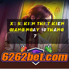 xổ số kiến thiết kiên giang ngày 10 tháng 7