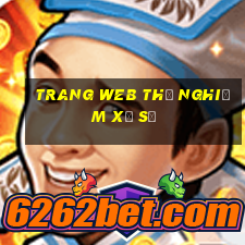 Trang web thử nghiệm xổ số