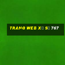 Trang web xổ số 767