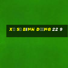 xổ số bình dương 22 9